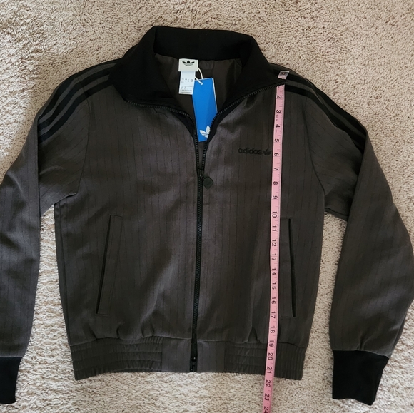 Adidas Tailored Track Womens Jacket Shadow Olive Size Small - Picture 7 of 9